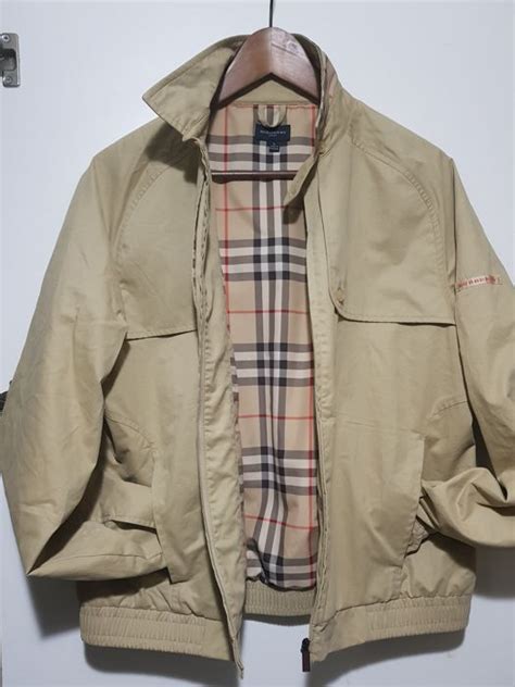 vintage burberry golf jacket